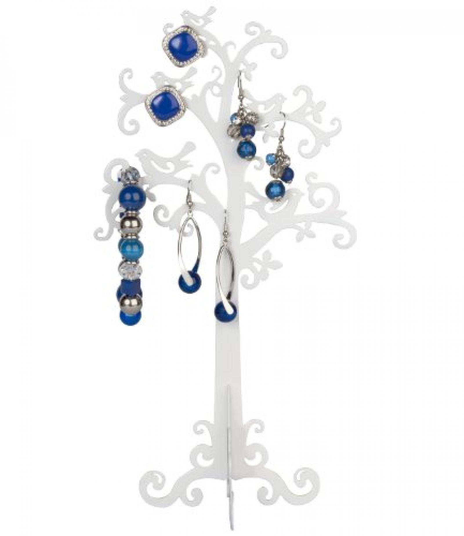 SIX Schmuckbaum "Birds & Buds" mit kleinen Vögeln und Knospen in Weiß (244-042) 